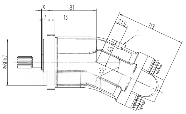 Гидронасос аксиально-поршневой нерегулируемый 310.4.12.03.00